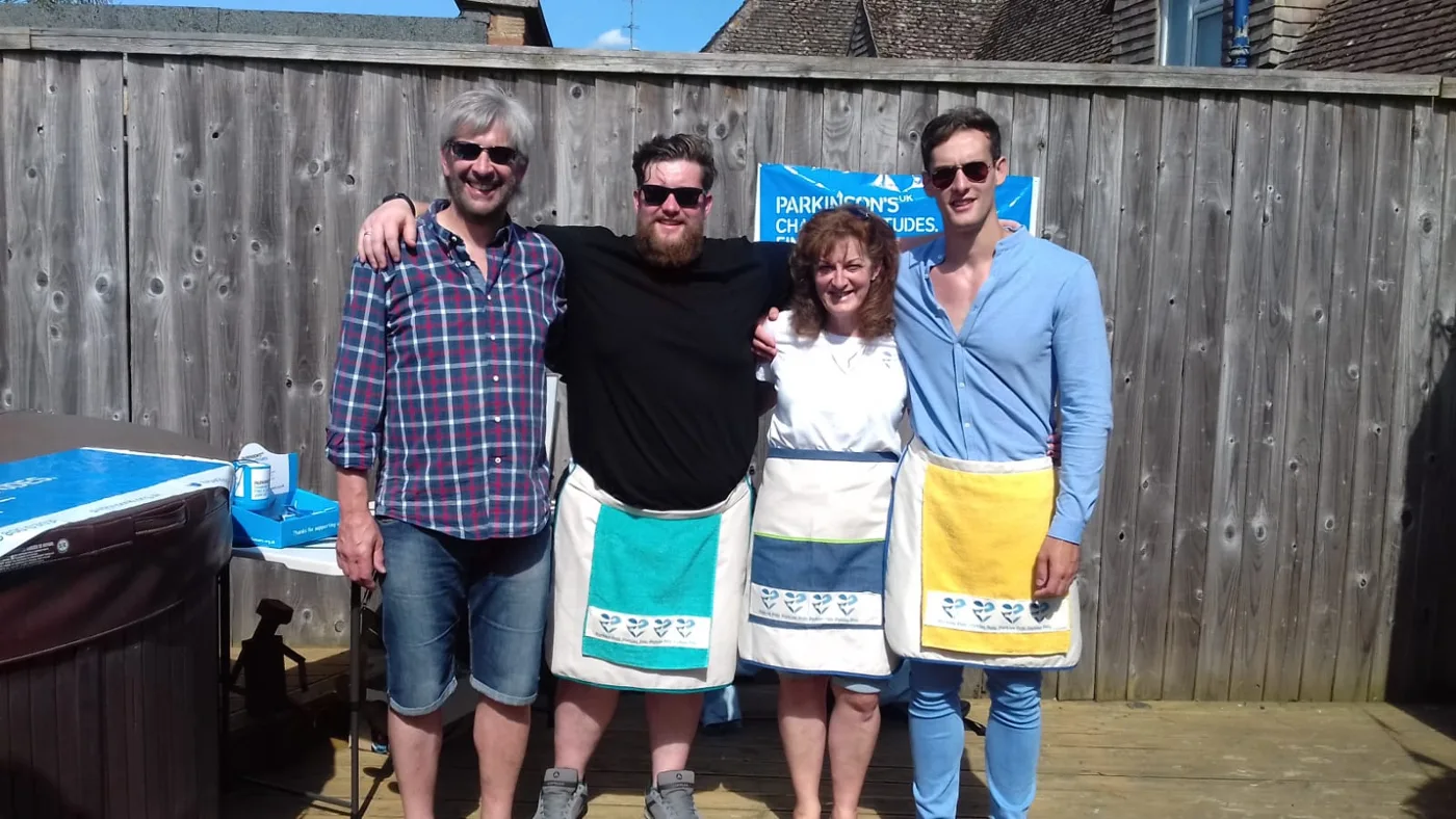Cream tea gathering in June 2019